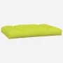 Cojines para palés 7 piezas tela verde brillante de , Cojines para sillas y sofás - Ref: Foro24-3217152, Precio: 213,19 €, De...
