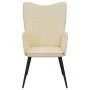 Sillón de relax de tela crema de , Sillones - Ref: Foro24-327943, Precio: 100,04 €, Descuento: %