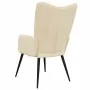 Sillón de relax de tela crema de , Sillones - Ref: Foro24-327943, Precio: 100,04 €, Descuento: %