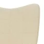 Sillón de relax de tela crema de , Sillones - Ref: Foro24-327943, Precio: 100,04 €, Descuento: %