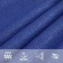Toldo de vela cuadrado HDPE azul 160 g/m² 6x6 m de , Sombrillas - Ref: Foro24-311499, Precio: 67,99 €, Descuento: %
