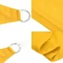 Toldo de vela triangular HDPE amarillo 160 g/m² 5x5x6 m de , Sombrillas - Ref: Foro24-311595, Precio: 35,68 €, Descuento: %