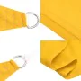 Toldo de vela triangular HDPE amarillo 160 g/m² 6x6x6 m de , Sombrillas - Ref: Foro24-311597, Precio: 36,93 €, Descuento: %
