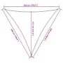 Toldo de vela triangular HDPE naranja 160 g/m² 5x5x5 m de , Sombrillas - Ref: Foro24-311702, Precio: 32,10 €, Descuento: %