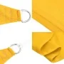 Toldo de vela triangular HDPE amarillo 160 g/m² 4x4x4 m de , Sombrillas - Ref: Foro24-311588, Precio: 25,95 €, Descuento: %