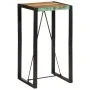 Mesa alta de bar madera maciza reciclada 60x55x110 cm de , Mesas de cocina y de comedor - Ref: Foro24-358885, Precio: 110,47 ...