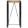 Mesa alta de bar madera maciza reciclada 60x55x110 cm de , Mesas de cocina y de comedor - Ref: Foro24-358885, Precio: 110,47 ...
