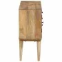 Aparador de madera maciza de mango 110x30x70 cm de , Armarios y almacenamiento - Ref: Foro24-376063, Precio: 215,09 €, Descue...