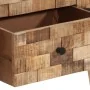 Aparador de madera maciza de mango 110x30x70 cm de , Armarios y almacenamiento - Ref: Foro24-376063, Precio: 215,09 €, Descue...
