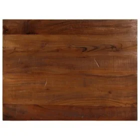 Tablero mesa rectangular madera maciza reciclada 90x70x3,8 cm by , Table tops - Ref: Foro24-371270, Price: 113,07 €, Discount: %