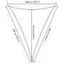 Toldo de vela triangular HDPE gris claro 160 g/m² 5x6x6 m de , Sombrillas - Ref: Foro24-4002010, Precio: 38,85 €, Descuento: %
