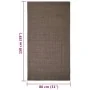 Alfombra de sisal natural marrón 80x150 cm de , Alfombras - Ref: Foro24-136341, Precio: 57,25 €, Descuento: %