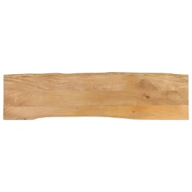 Tablero de mesa borde natural madera maciza mango 160x40x2,5 cm by , Table tops - Ref: Foro24-370712, Price: 85,44 €, Discoun...