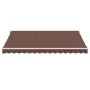 Toldo retráctil automático marrón 400x350 cm de , Toldos - Ref: Foro24-3215389, Precio: 438,61 €, Descuento: %