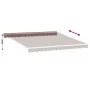 Toldo retráctil automático marrón 400x350 cm de , Toldos - Ref: Foro24-3215389, Precio: 438,61 €, Descuento: %