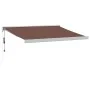 Toldo retráctil automático burdeos 300x250 cm by , Awnings - Ref: Foro24-3215728, Price: 574,37 €, Discount: %
