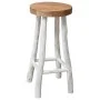 Taburete de cocina de madera de teca de , Taburetes de cocina - Ref: Foro24-244546, Precio: 124,39 €, Descuento: %
