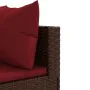 Set muebles de jardín 7 piezas y cojines ratán sintético marrón by , Garden sets - Ref: Foro24-3308181, Price: 513,19 €, Disc...