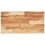 Estante flotante 3 uds madera acacia acabado aceite 80x40x2 cm de , Estantes y estanterías - Ref: Foro24-3279557, Precio: 121...