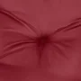 Cojín para sofá de palets de tela rojo tinto 60x40x12 cm de , Cojines para sillas y sofás - Ref: Foro24-360566, Precio: 17,91...