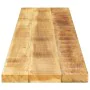 Tablero de mesa rectangular madera mango rugosa 160x40x3,8 cm de , Tableros para mesas - Ref: Foro24-371389, Precio: 101,70 €...