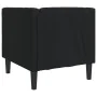 Sillón Chesterfield de cuero artificial negro by , Sofas - Ref: Foro24-372652, Price: 163,23 €, Discount: %
