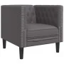 Juego de sofás Chesterfield 3 piezas cuero sintético gris by , Sofas - Ref: Foro24-3209270, Price: 676,28 €, Discount: %