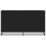 Aparador de madera de ingeniería negro 134x35x76 cm de , Aparadores - Ref: Foro24-3300815, Precio: 148,68 €, Descuento: %