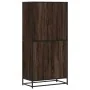 Aparador alto madera de ingeniería marrón roble 68x35x139 cm de , Aparadores - Ref: Foro24-3300834, Precio: 126,22 €, Descuen...