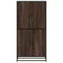 Aparador alto madera de ingeniería marrón roble 68x35x139 cm de , Aparadores - Ref: Foro24-3300834, Precio: 126,22 €, Descuen...