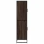 Aparador alto madera de ingeniería marrón roble 68x35x139 cm de , Aparadores - Ref: Foro24-3300834, Precio: 126,22 €, Descuen...