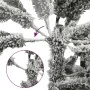 Árbol de Navidad artificial con 300 LEDs y nieve flocada 240 cm de , Arboles de navidad - Ref: Foro24-3315767, Precio: 304,06...