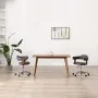 Sillas de comedor girartorias 2 uds madera curvada y tela gris de , Sillas de comedor - Ref: Foro24-3054902, Precio: 270,80 €...