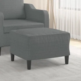 Reposapiés de tela gris oscuro 60x50x41 cm by , Ottomans - Ref: Foro24-349280, Price: 53,42 €, Discount: %