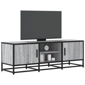 Mueble TV madera ingeniería y metal gris Sonoma 120x35x41 cm de , Muebles TV - Ref: Foro24-848842, Precio: 103,32 €, Descuent...