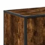 Mueble TV metal y madera ingeniería roble humo 150x35x41 cm de , Muebles TV - Ref: Foro24-848861, Precio: 96,22 €, Descuento: %