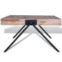 Mesa de centro con patas en forma de V madera de teca reciclada by , Coffee table - Ref: Foro24-241712, Price: 142,62 €, Disc...