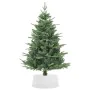 Falda del árbol de Navidad plástico blanca Ø56x23 cm de , Cubrepié del árbol de Navidad - Ref: Foro24-4019953, Precio: 20,10 ...