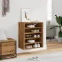 Mueble zapatero madera ingeniería roble artisan 60x35x70 cm de , Zapateros y organizadores de calzado - Ref: Foro24-856701, P...
