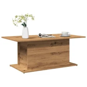 Mesa de centro madera ingeniería roble artisan 102x55,5x40 cm von , Couchtisch - Ref: Foro24-856807, Preis: 63,72 €, Rabatt: %