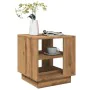 Mesa de centro madera de ingeniería roble artisan 40x40x43 cm de , Mesas de centro - Ref: Foro24-856805, Precio: 38,48 €, Des...
