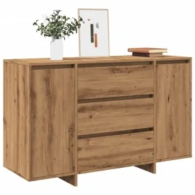 Aparador de madera de ingeniería roble artisan 120x41x75 cm de , Aparadores - Ref: Foro24-856795, Precio: 193,44 €, Descuento: %