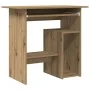 Escritorio de madera de ingeniería roble artisan 80x45x74 cm de , Escritorios - Ref: Foro24-855995, Precio: 77,16 €, Descuent...