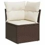 Juego de sofás de jardín 7 piezas con cojines ratán PE marrón by , Garden sets - Ref: Foro24-3325399, Price: 462,33 €, Discou...