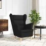 Sillón de tela negro 74x84x100 cm de , Sillones - Ref: Foro24-4016897, Precio: 169,98 €, Descuento: %