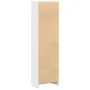 Estantería madera de ingeniería blanco brillo 40x24x143 cm de , Librerías y estanterías - Ref: Foro24-858304, Precio: 66,17 €...