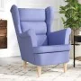 Sillón de tela azul vaquero 74x84x100 cm de , Sillones - Ref: Foro24-4016906, Precio: 189,24 €, Descuento: %
