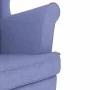 Sillón de tela azul vaquero 74x84x100 cm de , Sillones - Ref: Foro24-4016906, Precio: 189,24 €, Descuento: %