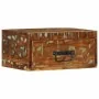 Mesita de noche de pared madera maciza reciclada de , Mesitas de noche - Ref: Foro24-4017453, Precio: 53,93 €, Descuento: %