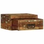 Mesita de noche de pared madera maciza reciclada de , Mesitas de noche - Ref: Foro24-4017453, Precio: 53,93 €, Descuento: %